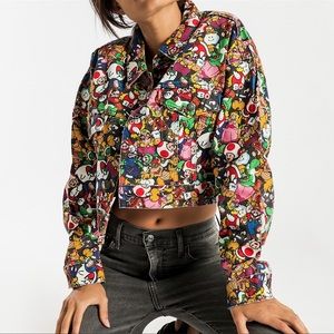 Levi's x Super Mario Cropped Jacket